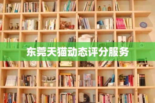 东莞天猫动态评分服务