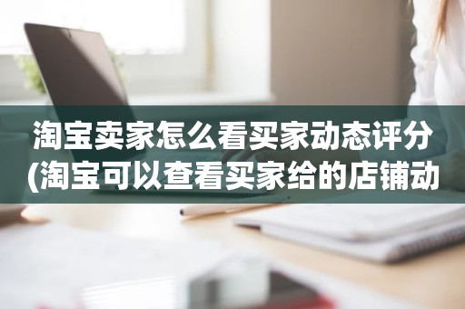 淘宝卖家怎么看买家动态评分(淘宝可以查看买家给的店铺动态评分吗)