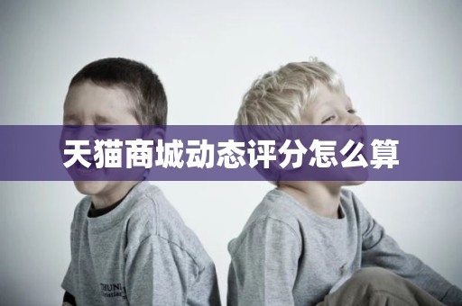 天猫商城动态评分怎么算