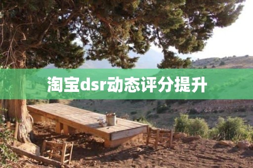 淘宝dsr动态评分提升