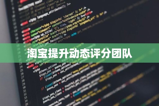淘宝提升动态评分团队