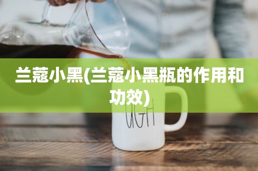 兰蔻小黑(兰蔻小黑瓶的作用和功效)