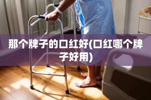 那个牌子的口红好(口红哪个牌子好用)