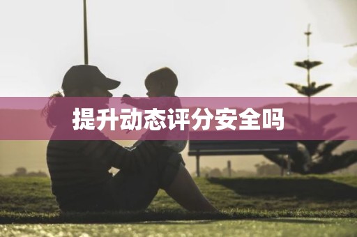 提升动态评分安全吗