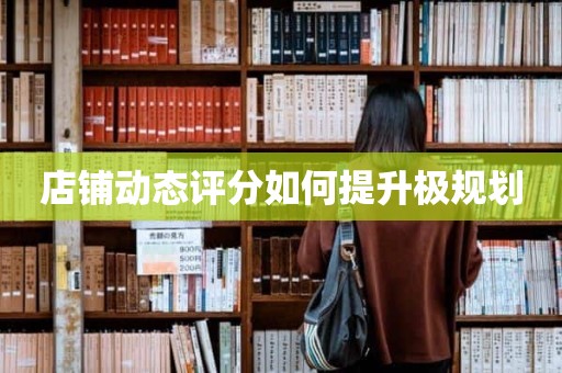 店铺动态评分如何提升极规划
