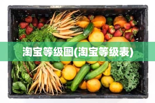 淘宝等级图(淘宝等级表)
