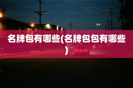 名牌包有哪些(名牌包包有哪些)