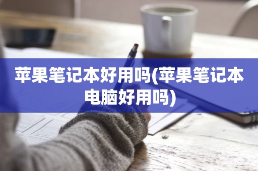 苹果笔记本好用吗(苹果笔记本电脑好用吗)
