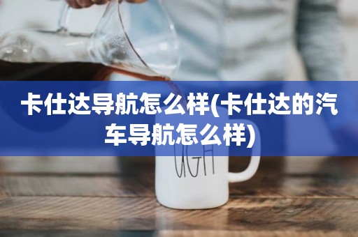 卡仕达导航怎么样(卡仕达的汽车导航怎么样)