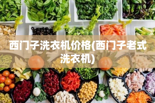 西门子洗衣机价格(西门子老式洗衣机)