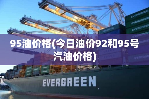 95油价格(今日油价92和95号汽油价格)