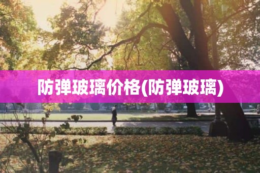 防弹玻璃价格(防弹玻璃)