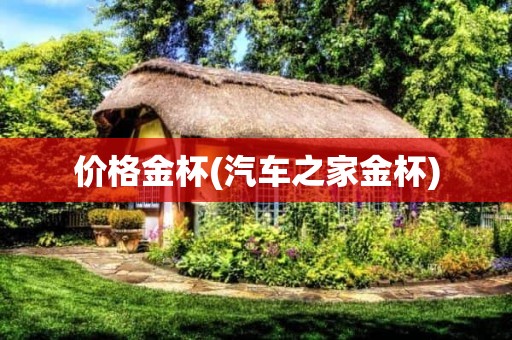 价格金杯(汽车之家金杯)