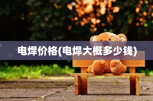 电焊价格(电焊大概多少钱)