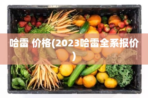 哈雷 价格(2023哈雷全系报价)