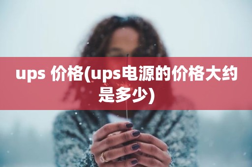 ups 价格(ups电源的价格大约是多少)