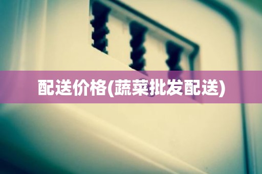 配送价格(蔬菜批发配送)