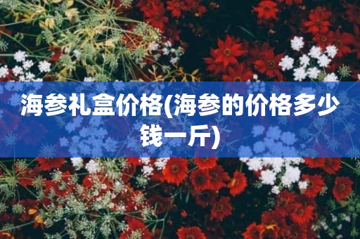 海参礼盒价格(海参的价格多少钱一斤)