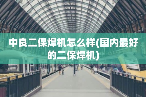 中良二保焊机怎么样(国内最好的二保焊机)