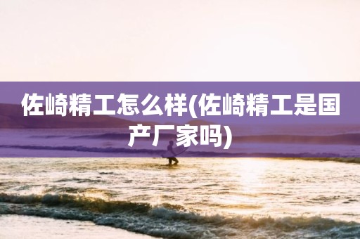 佐崎精工怎么样(佐崎精工是国产厂家吗)