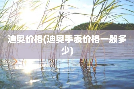 迪奥价格(迪奥手表价格一般多少)