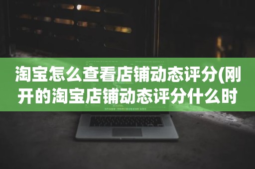 淘宝怎么查看店铺动态评分(刚开的淘宝店铺动态评分什么时候开始显示)