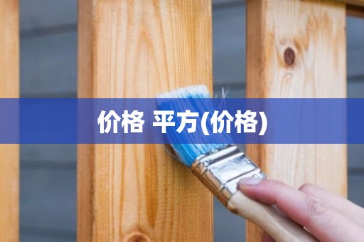 价格 平方(价格)