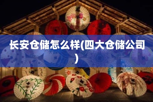 长安仓储怎么样(四大仓储公司)