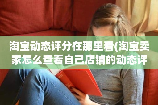 淘宝动态评分在那里看(淘宝卖家怎么查看自己店铺的动态评分及服务情况)
