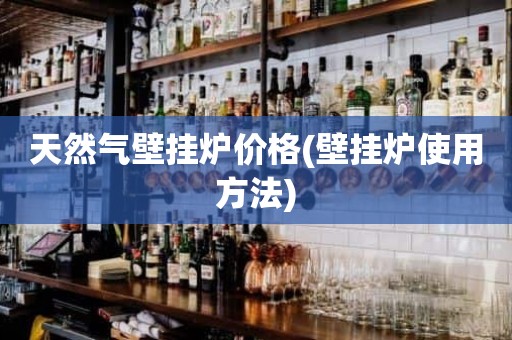 天然气壁挂炉价格(壁挂炉使用方法)
