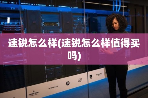 速锐怎么样(速锐怎么样值得买吗)