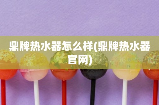 鼎牌热水器怎么样(鼎牌热水器官网)