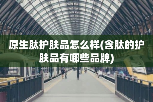 原生肽护肤品怎么样(含肽的护肤品有哪些品牌)