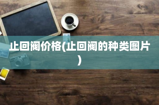 止回阀价格(止回阀的种类图片)