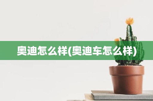 奥迪怎么样(奥迪车怎么样)