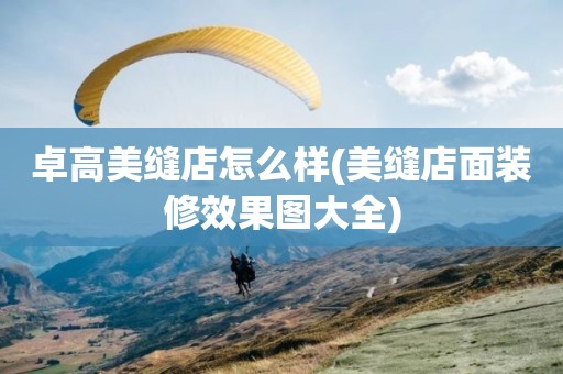 卓高美缝店怎么样(美缝店面装修效果图大全)