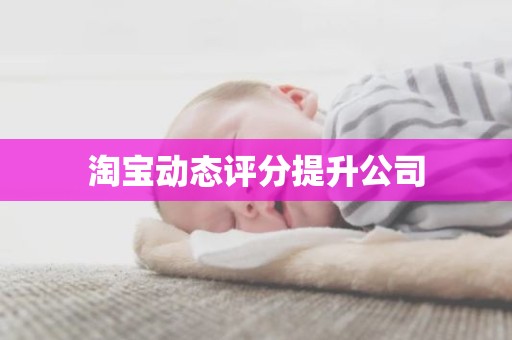 淘宝动态评分提升公司