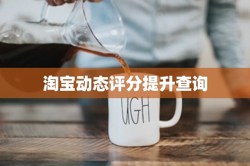 淘宝动态评分提升查询