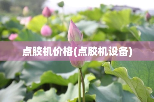 点胶机价格(点胶机设备)