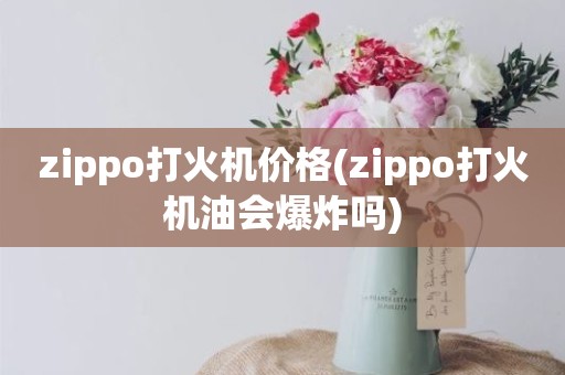 zippo打火机价格(zippo打火机油会爆炸吗)