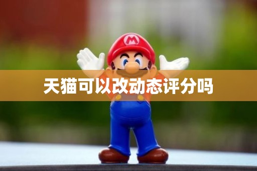 天猫可以改动态评分吗