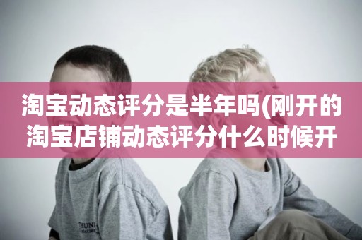 淘宝动态评分是半年吗(刚开的淘宝店铺动态评分什么时候开始显示)