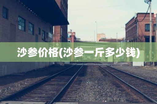 沙参价格(沙参一斤多少钱)