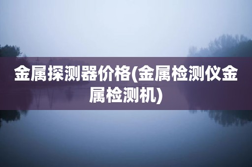 金属探测器价格(金属检测仪金属检测机)