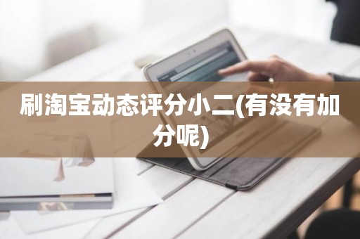 刷淘宝动态评分小二(有没有加分呢)