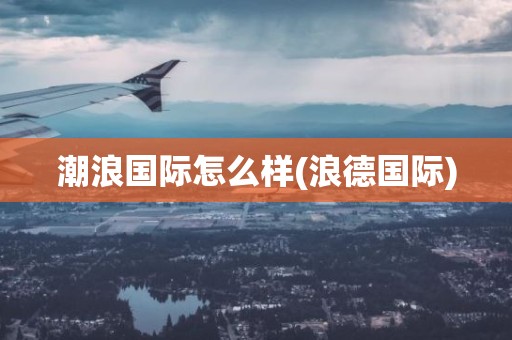 潮浪国际怎么样(浪德国际)