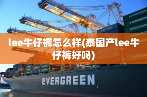 lee牛仔裤怎么样(泰国产lee牛仔裤好吗)