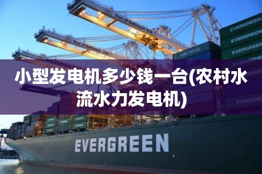 小型发电机多少钱一台(农村水流水力发电机)