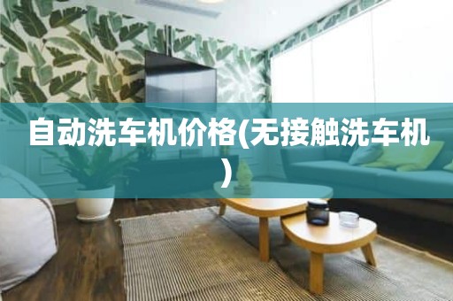 自动洗车机价格(无接触洗车机)