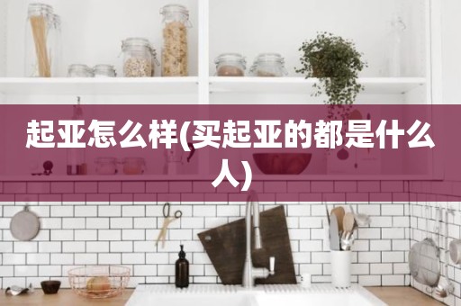 起亚怎么样(买起亚的都是什么人)